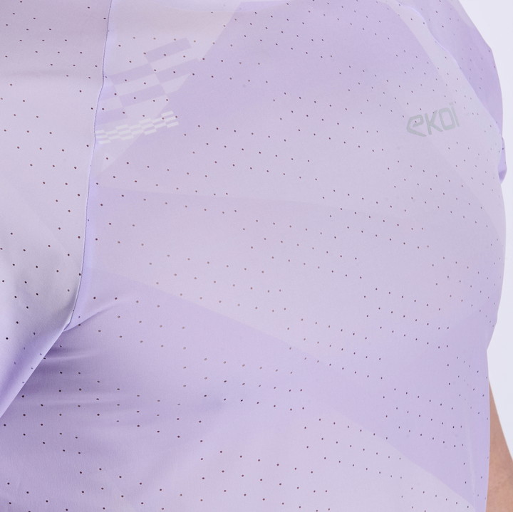 T-SHIRT EKOI RUN PERF AIRFLOW WEISS