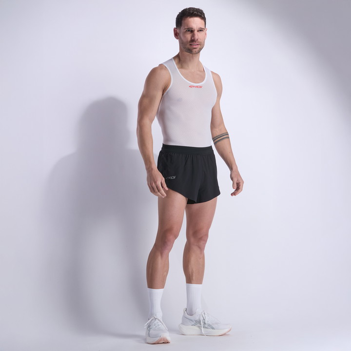 SHORTS EKOI RUN RACING AEROSTRIDE SVART