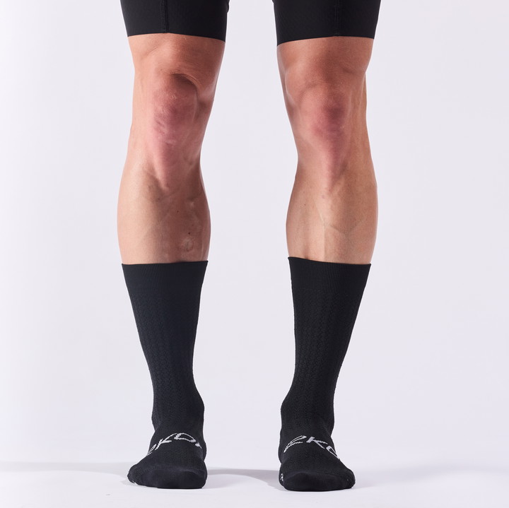 CYKELSTRØMPER EKOI PERF ALLSEASON 18 SORT