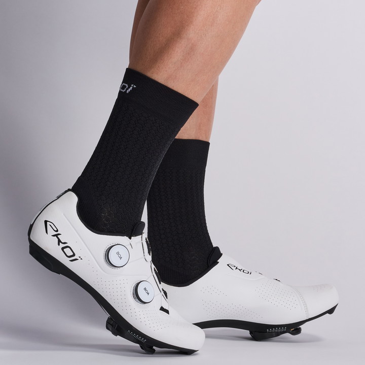 CYCLING SOCKS EKOI PERF ALLSEASON 18 BLACK