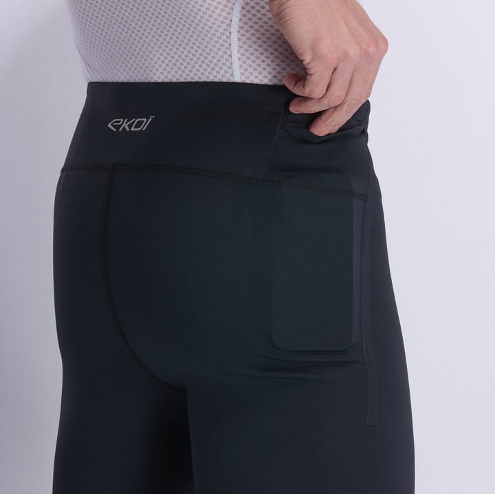 TRÄGERHOSE EKOI RUN RACING PRORISE SCHWARZ