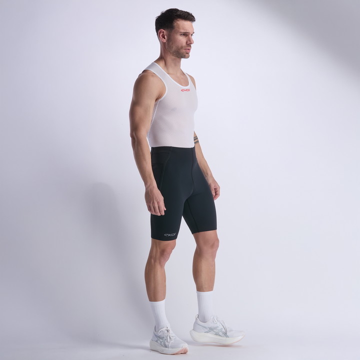 TRÄGERHOSE EKOI RUN RACING PRORISE SCHWARZ