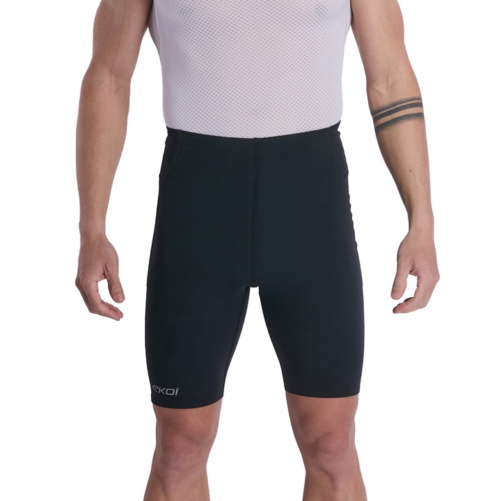 TRÄGERHOSE EKOI RUN RACING PRORISE SCHWARZ