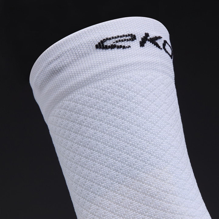 Fietssokken EKOI Perf ESTATE 18 cm Wit
