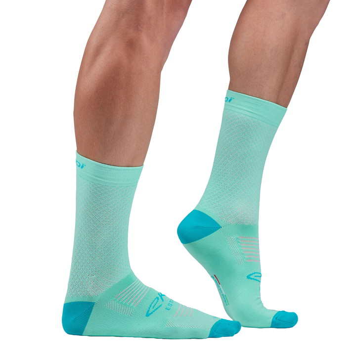 ESTATE Fietssokken EKOI Perf 18 cm Aqua