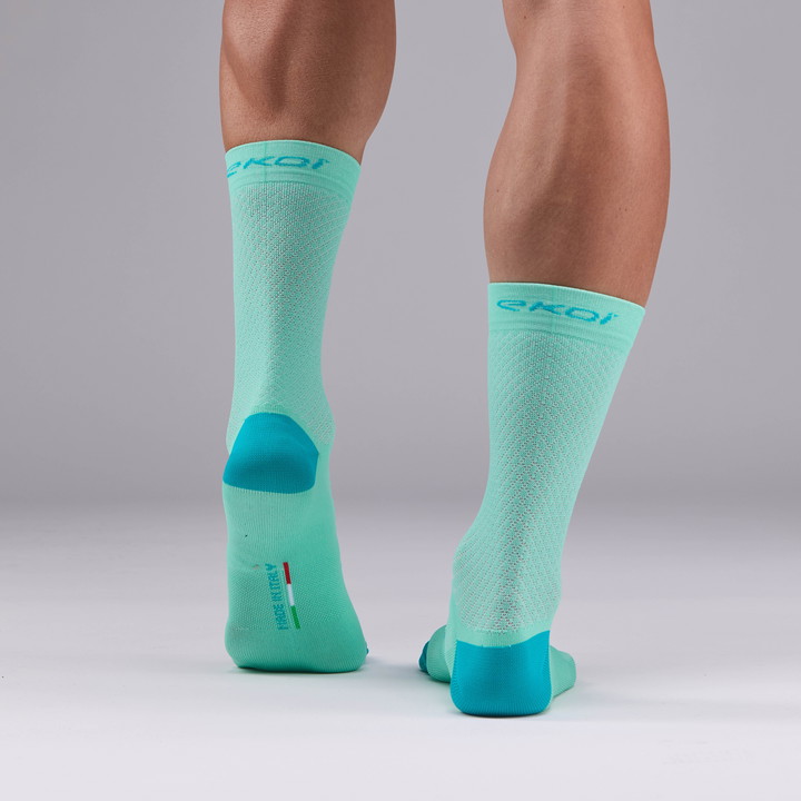 ESTATE Fietssokken EKOI Perf 18 cm Aqua