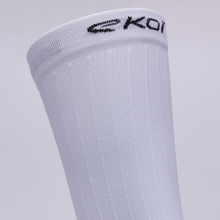 Chaussettes vélo EKOI Perf DYNAMIC LINE 18  BLANC