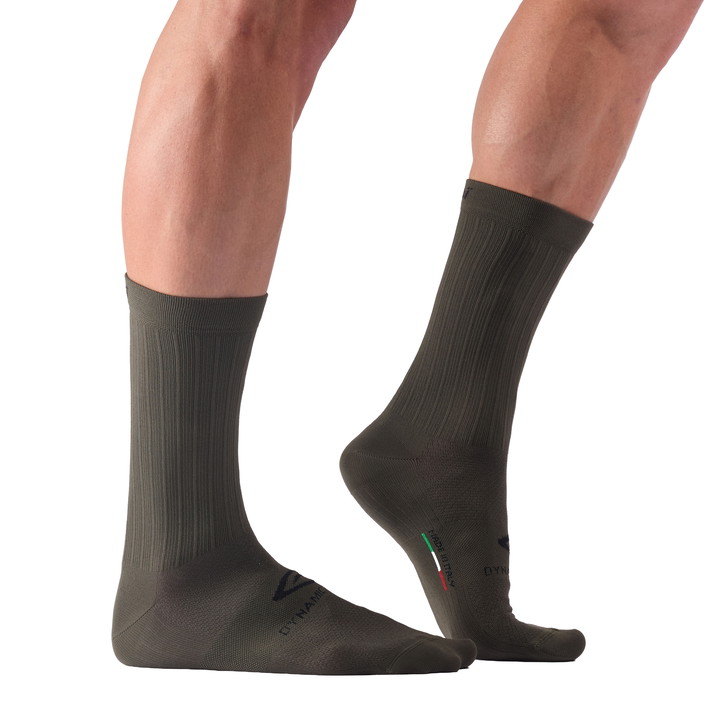 Wielersokken EKOI Perf DYNAMIC LINE 18 KHAKI