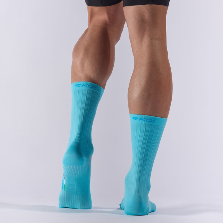 Chaussettes EKOI Perf DYNAMIC LINE 18 cm Turquoise