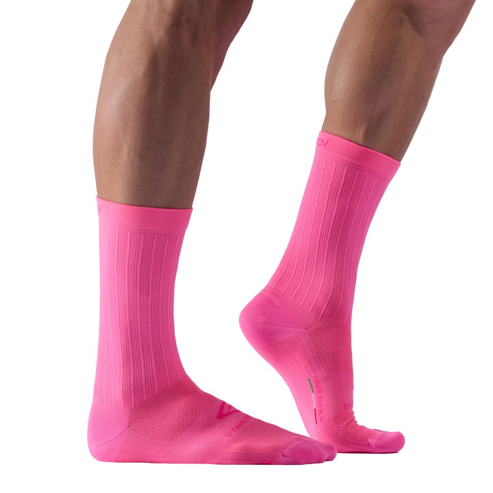 Chaussettes EKOI Perf DYNAMIC LINE 18 cm Rose fluo