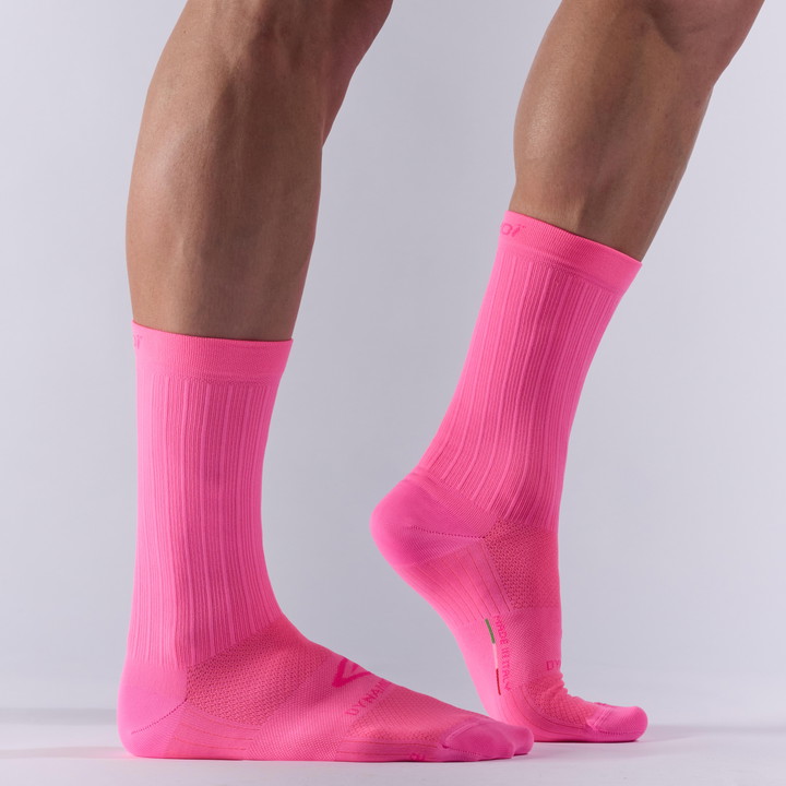Chaussettes EKOI Perf DYNAMIC LINE 18 cm Rose fluo
