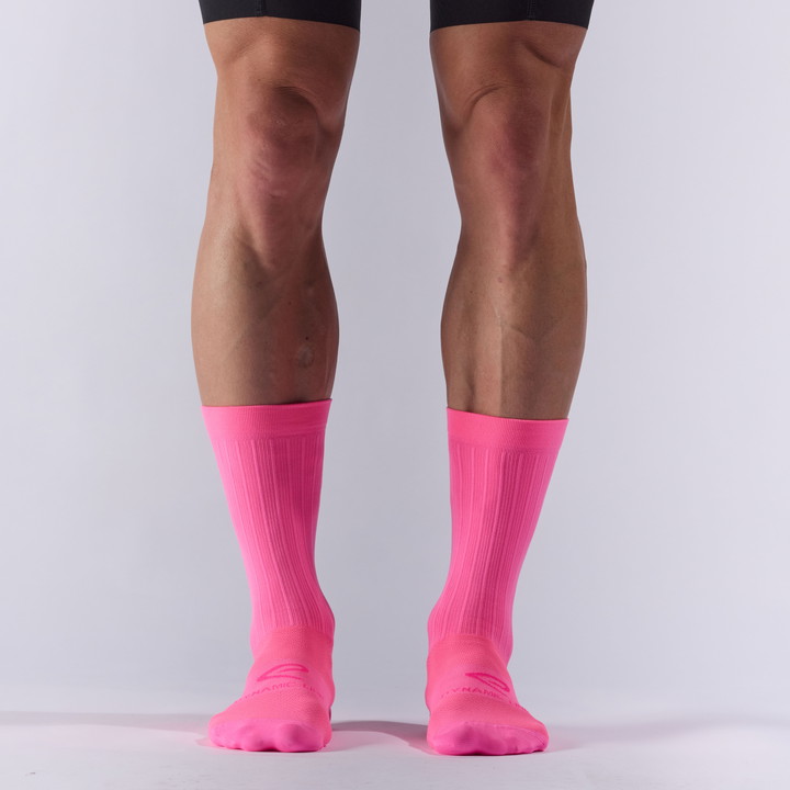 Chaussettes EKOI Perf DYNAMIC LINE 18 cm Rose fluo
