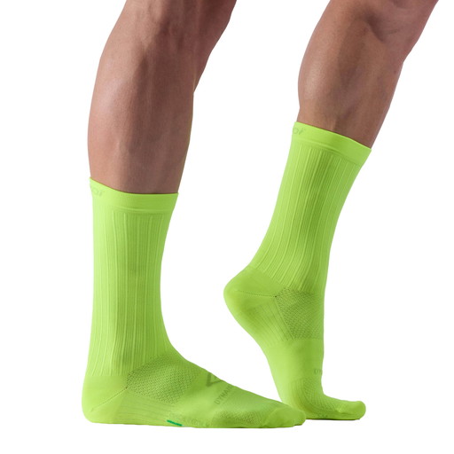 Chaussettes EKOI Perf DYNAMIC LINE 18 cm Jaune fluo