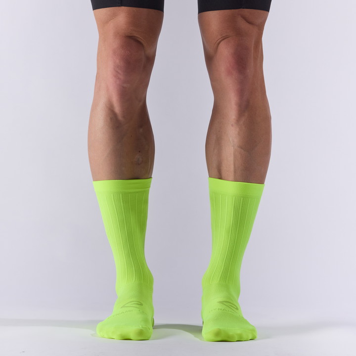 Chaussettes EKOI Perf DYNAMIC LINE 18 cm Jaune fluo