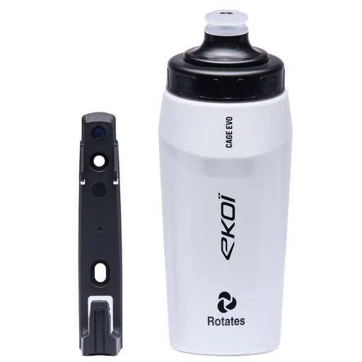 Košík na bidon + magnetický bidon EKOI Perf CAGE EVO 540 ml Bílý
