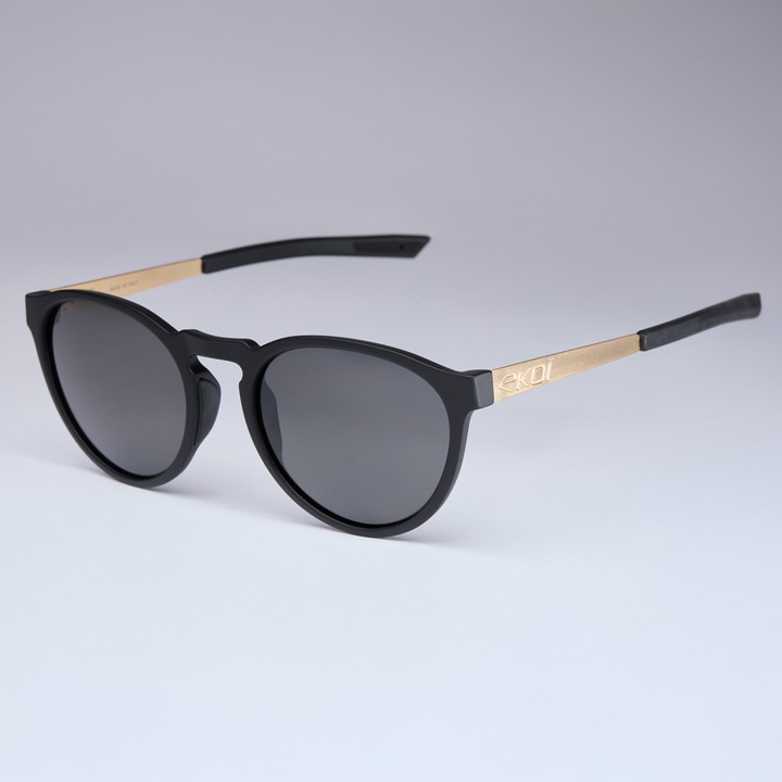 Lunettes EKOI Racing LIFESTYLE RONDES LTD Gold 24k Polarisé