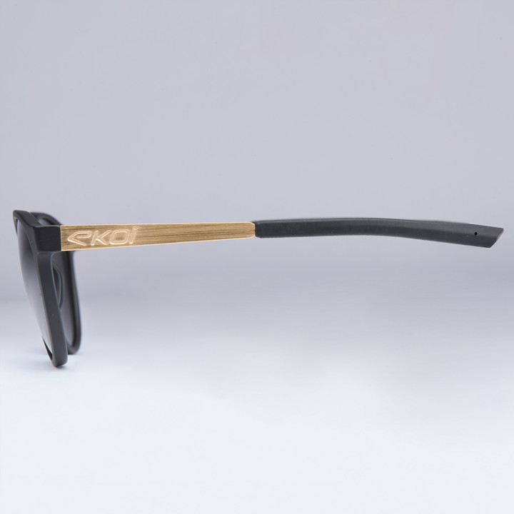 Lunettes EKOI Racing LIFESTYLE RONDES LTD Gold 24k Polarisé