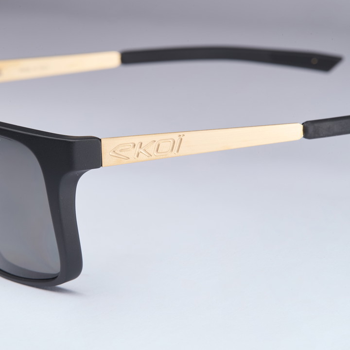 Lunettes EKOI Racing LIFESTYLE CARRÉS LTD Gold 24k Polarisé