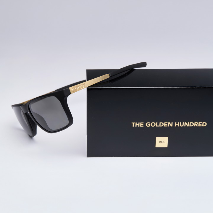 Lunettes EKOI Racing LIFESTYLE CARRÉS LTD Gold 24k Polarisé