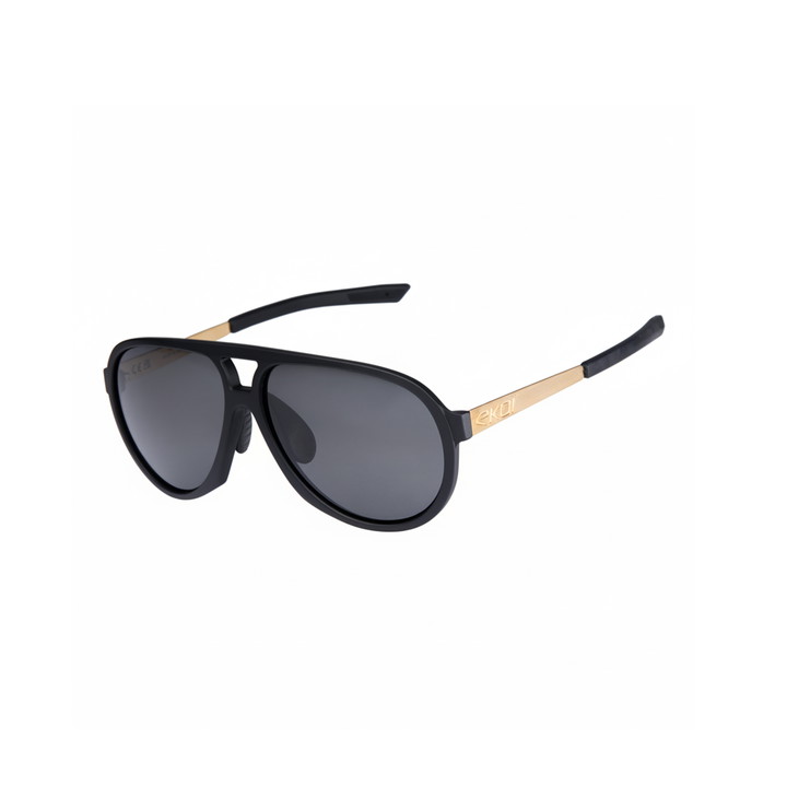Lunettes EKOI Racing LIFESTYLE PILOTES LTD Gold 24k Polarisé