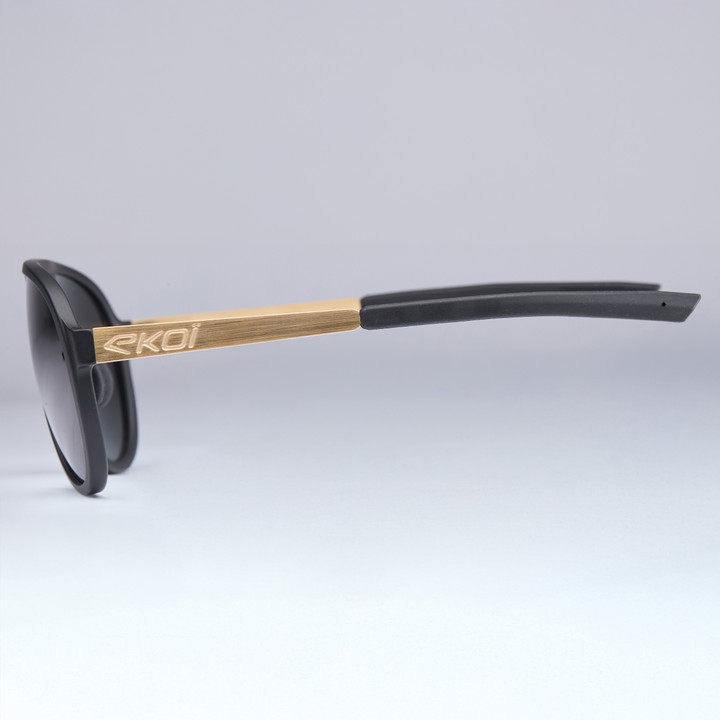 Lunettes EKOI Racing LIFESTYLE PILOTES LTD Gold 24k Polarisé