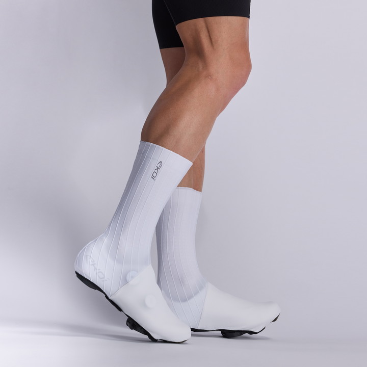 Couvre chaussures EKOI Racing  AERO PRO Blanches