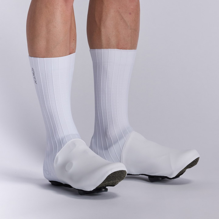 Couvre chaussures EKOI Racing  AERO PRO Blanches