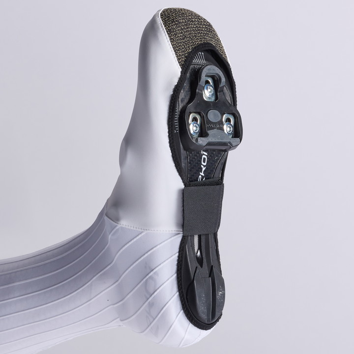 Couvre chaussures EKOI Racing  AERO PRO Blanches
