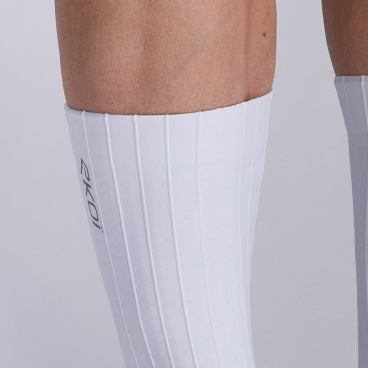 Couvre chaussures EKOI Racing  AERO PRO Blanches