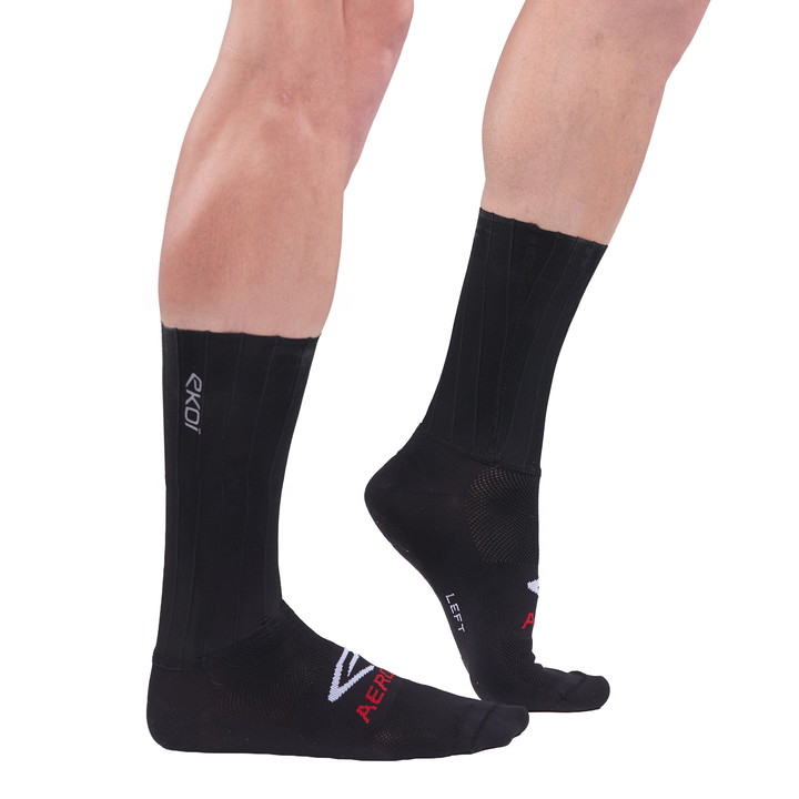 Chaussettes EKOI Racing Aero PRO Noires
