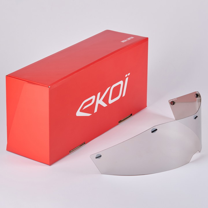 Ecran casque EKOI Racing PURE AERO Mirror Cat2