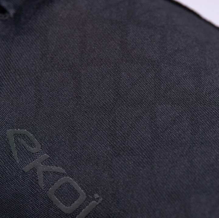 Gants vélo EKOI Racing OUTLAST® Poron® Noir