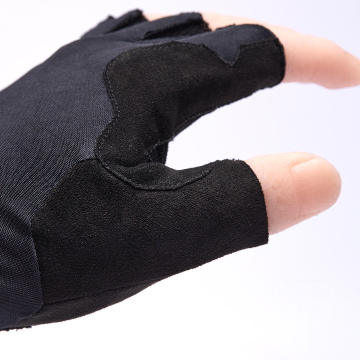 Gants vélo EKOI Racing OUTLAST® Poron® Noir