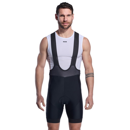 Bib shorts EKOI V-LIGHT Svarta