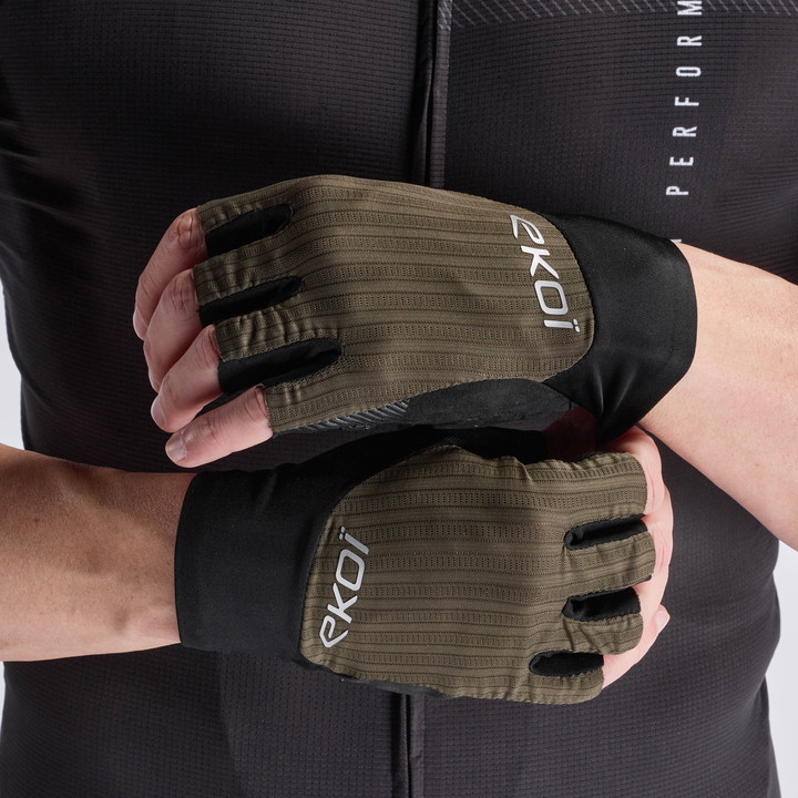 GANTS VELO ROUTE PERF  ROAD PROTECT KAKI