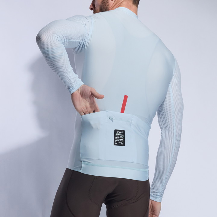 Maillot mi-saison EKOI Perf PULSE Bleu Ciel
