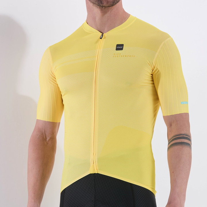 EKOI Perf STREAMLINE Rennrad-Trikot Gelb