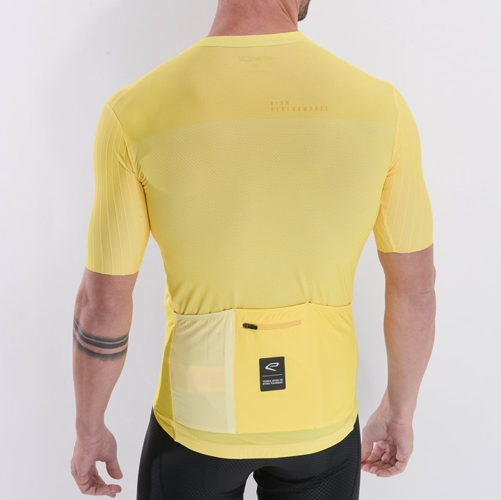 EKOI Perf STREAMLINE Rennrad-Trikot Gelb