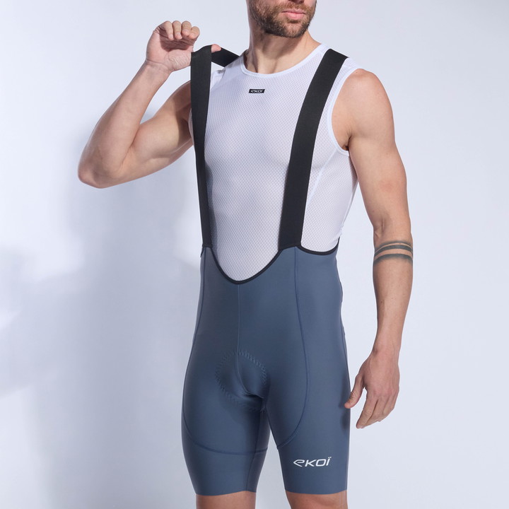 Bib Shorts EKOI PERF ULTIMATE Stål