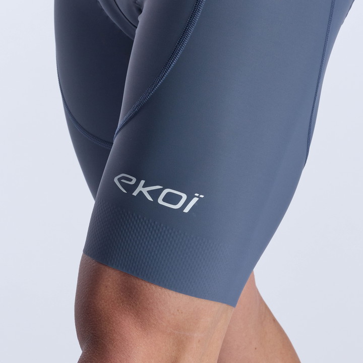 Bib shorts EKOI Perf GEL ULTIMATE Stål