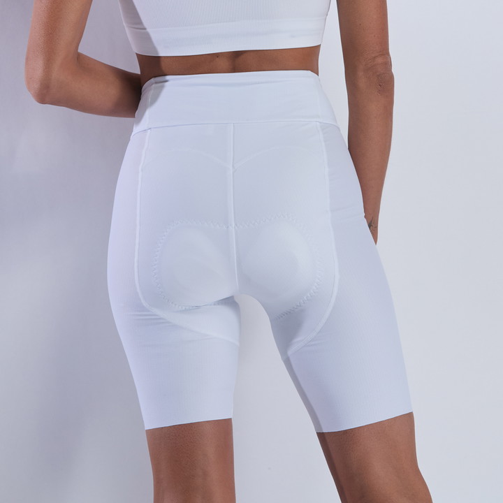 CUISSARD FEMME EKOI PERF GEL POWER PIXEL SANS BRETELLES BLANC