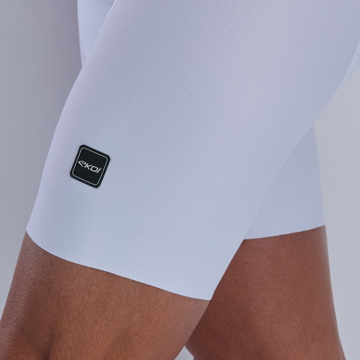CUISSARD FEMME EKOI PERF GEL POWER PIXEL SANS BRETELLES BLANC