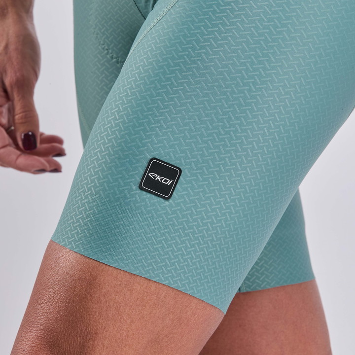 CUISSARD FEMME EKOI PERF GEL POWER AIRFLOW SANS BRETELLES SAUGE