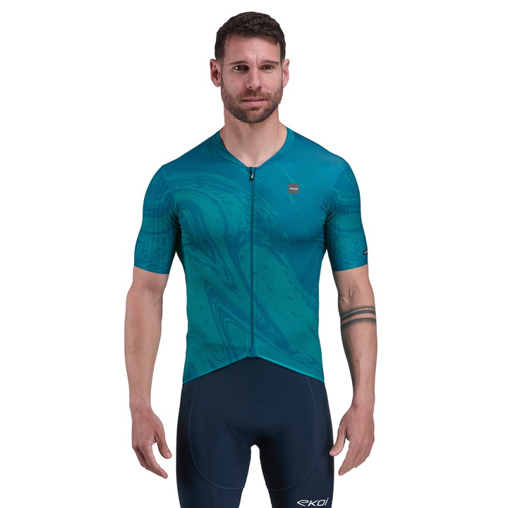 FLOW Fietsshirt EKOI Perf Oceaan