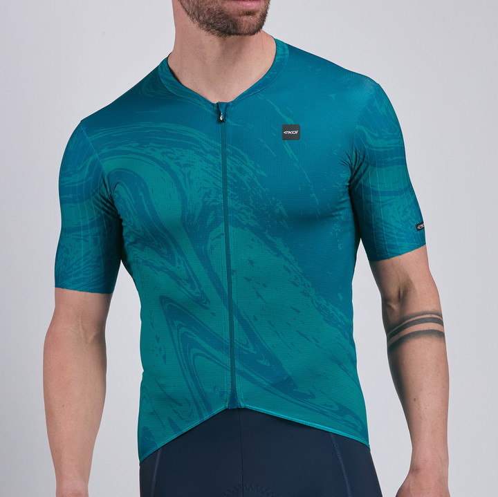 FLOW Fietsshirt EKOI Perf Oceaan