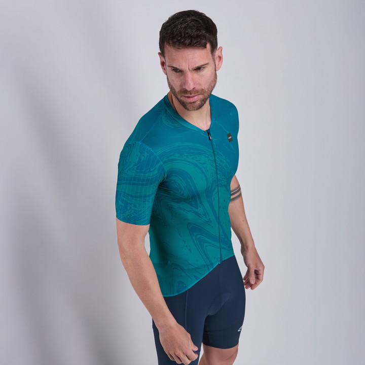 FLOW Fietsshirt EKOI Perf Oceaan