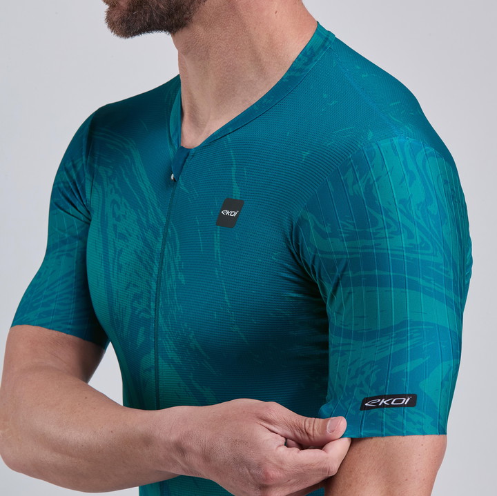 FLOW Fietsshirt EKOI Perf Oceaan
