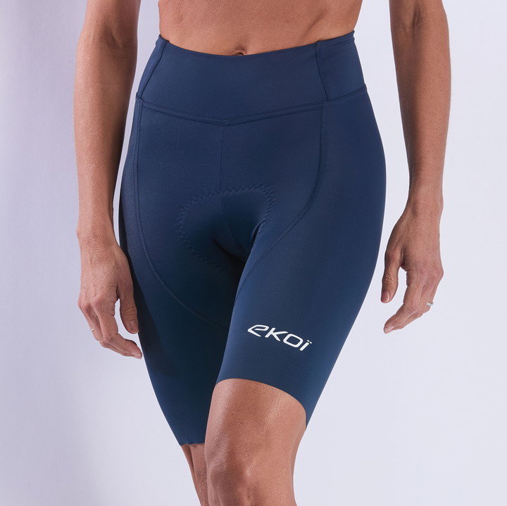 CUISSARD Femme EKOI PERF GEL POWER SANS BRETELLES MARINE