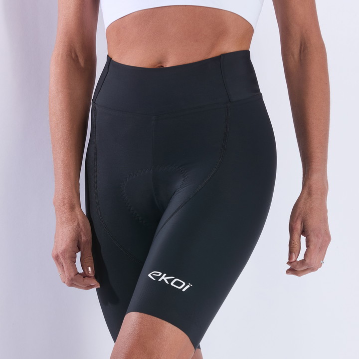 Cuissard femme EKOI Perf GEL POWER sans bretelles Noir