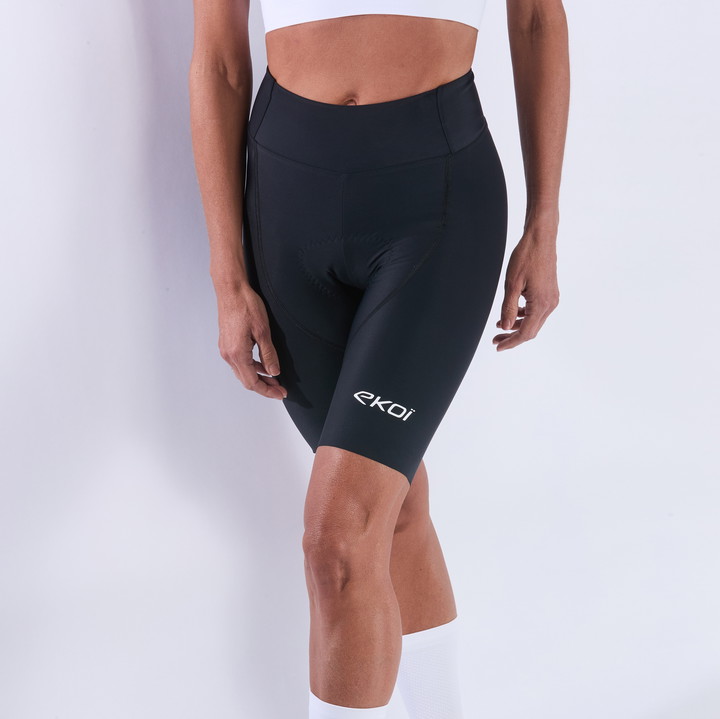 Cuissard femme EKOI Perf GEL POWER sans bretelles Noir